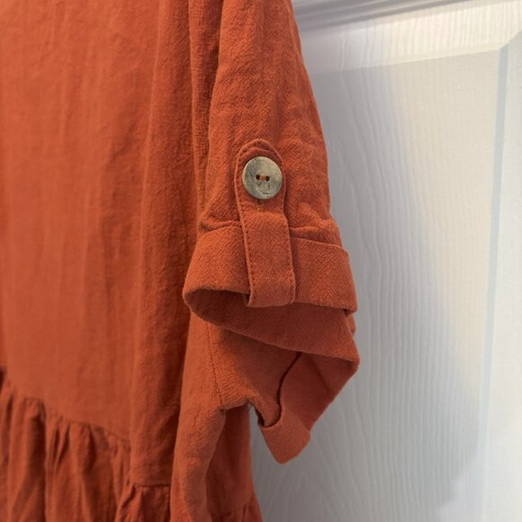 Plus Size Empire Waist Dress. Size 4X - Picture 3 of 4